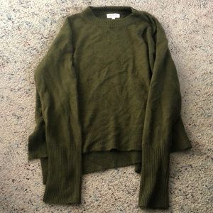 Olive green sweater